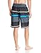 Kanu Surf Men's Barracuda Swim Trunks (Regular & Extended Sizes), Viper Black, 3X