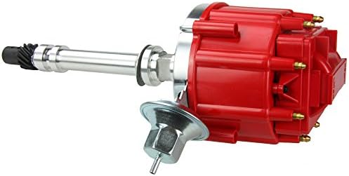 HEI Distributor for Chevy/gm Small Block SBC BBC Big Block 65k High Performance Red Cap