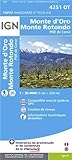 Monte d'Oro / Monte Rotondo / PNR de Corse 2013: IGN.4251OT by 