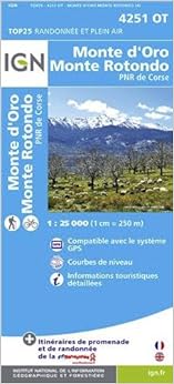 4251OT MONTE D'ORO/MONTE ROTONDO 4251OT MONTE D'ORO/MONTE ROTONDO