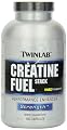 TwinLab Creatine Fuel Stack Performance Enhancer, Strength, Capsules, 180-Count Bottle (Pack of 3)