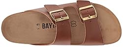 Bayton Women's Atlas Sandal, Camel, 40 Medium EU
