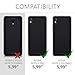 kwmobile Cover for Xiaomi Redmi Note 5 (Global Version) / Note 5 Pro - Shockproof Protective Full Body Case with Screen Protector - Metallic Black