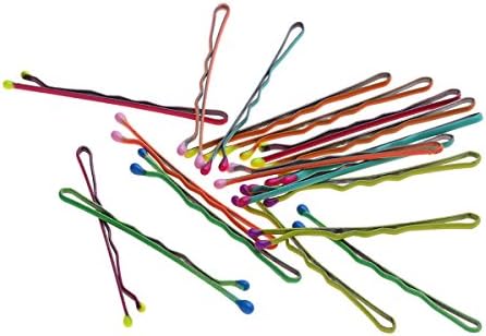 KS Bobby Pins Metal Barrettes18 pcs Per card,4Cards Counted Mixed Colors