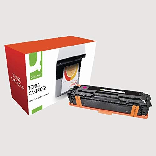 Q-Connect Compatible Solution HP 128A Laserjet Toner Cartridge Magenta CE323A-COMP, Pink