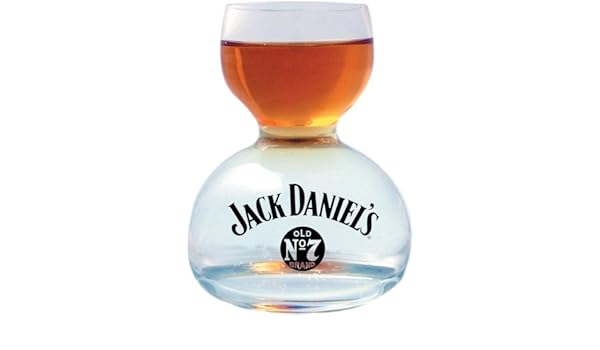 Jack Daniels Vaso de Whiskey el Agua de Cristal: Amazon.es: Hogar