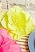 Paper Flower Decorations, Large Crepe Paper Flowers, Handcrafted Flowers, Giant Paper Flowers (Pink, Blue, Yellow, Champagne Set of 6) for Wedding, Bridal Shower, Baby Shower, Nursery Wall Decor