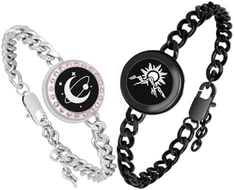 Amazon.com: EAOYAO Long Distance Touch Bracelets,Vibration & Light