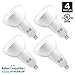 Hyperikon BR30 LED Bulb G24q, 13W=26W, 4000k, Daylight White, Ballast Compatible, UL, 4 Pack