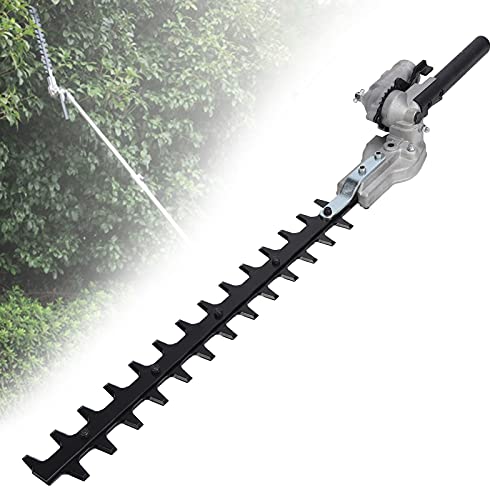 Hedge Trimmer Head, Hedge Trimming Head Manganese Steel Aluminum Alloy for Brush Cutters for Garden Trimmers