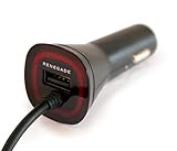 Samsung Galaxy S7 S6 Note 4 5 New Renegade Car Charger - Dual USB Port 6 Foot Coiled Cord 5v / 2.4 Amp - For Motorola LG HTC Samsung (Universal)