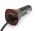 Samsung Galaxy S7 S6 Note 4 5 New Renegade Car Charger - Dual USB Port 6 Foot Coiled Cord 5v / 2.4 Amp - For Motorola LG HTC Samsung (Universal)