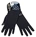 Tough Outdoors Running Gloves with Touch Screen - Winter Glove Liners for Texting, Cycling - Thin & Lightweight Cold Weather Thermal Gloves