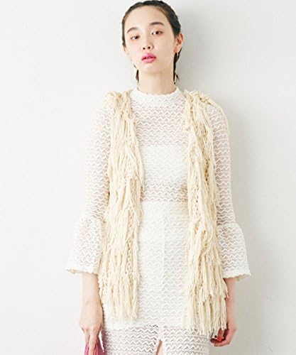 Amazon ロザリームーン 16rf 2105 フリンジジレ Freeサイズ 21 Ivory