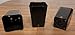 30 Seed Starting - 2 1/4 Square X 3 1/4 Deep BLACK Plastic Rose Pots