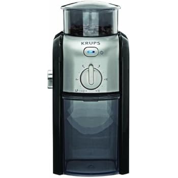 KRUPS 1500813240 GVX212 Coffee Grinder, 1, Black and Metal