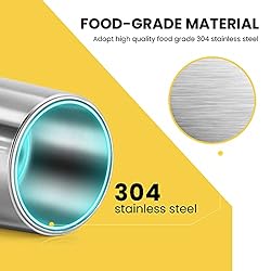 VIVOHOME 4L Brushed 304 Stainless Steel Water