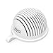 Salad Slicer Bowl – Nosiva Vegetable Chopper Fruit Cutter, Chop Slice Vegetables Fruits in Seconds, Salad Spinner with Container, Great Helper of Making Salad for Home Kitchen, White