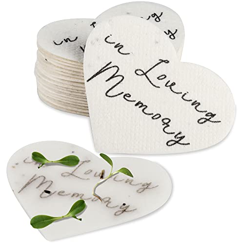 Ezoon Plantable Seed Paper Hearts