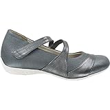 Ziera Women's Xray Pewter Pearl/Metallic Leather 39.5 Wide
