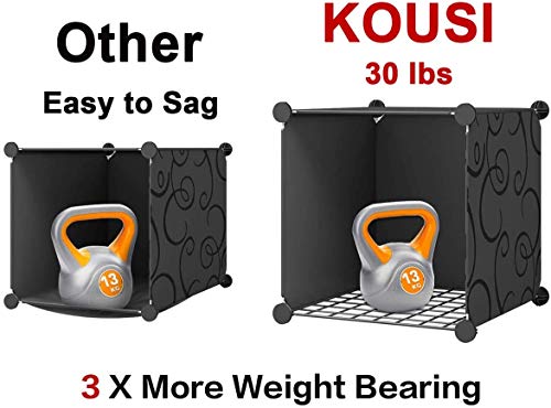kousi portable cube storage