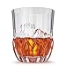 Ashcroft Liquor Glass Set of 2 Glacier Collection - Jameson Vodka Tonic - 100% Lead Free Crystal