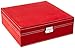 KLOUD City Two-Layer Jewelry Box Organizer Display Storage case Lock