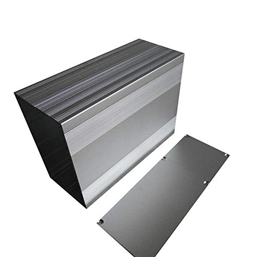 Aluminum Instrument Box, BE-TOOL 85x145x200mm Aluminum Project Box Electronic Enclosure Case for PCB Board DIY