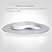 HaloVa Wireless Mouse, Aluminum Alloy Portable Soundless Optical Mice with 2.4G USB Receiver for Mac, Laptop, Tablet, Macbook, Notebook, PC, Rose Gold