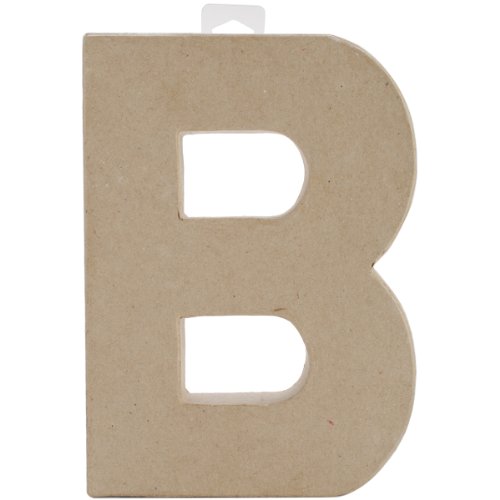 UPC 652695780660, Paper-Mache Letter 8&quot;X5.5&quot;-B