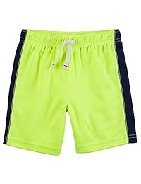 Shorts de malla sin cordones para niños pequeños de Carter