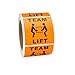 Saurus Brands Team Lift Sticker, 3" x 3", 500 Per Roll