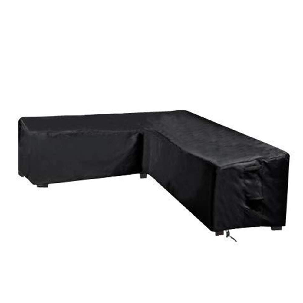 V Shaped Garden Furniture Covers Waterproof Dustproof Outdoor Dining Set Furniture Sofa Protector Patio (Size : 300x300x98cm)