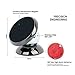 Magnetic Phone Car Mount, XPROS Dashboard Mount Car Phone Holder Universal for Smartphones, Small Tablets, GPS