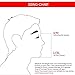 Full Face Snorkel Mask - Patent Nose Equalizer & Foldable Tube Easy Breath - Integrated Snorkeling Mask Anti-Fog Anti-Leak 180° View - Ideal for Youth & Adult Swimming Diving and Scuba (Black, Large)