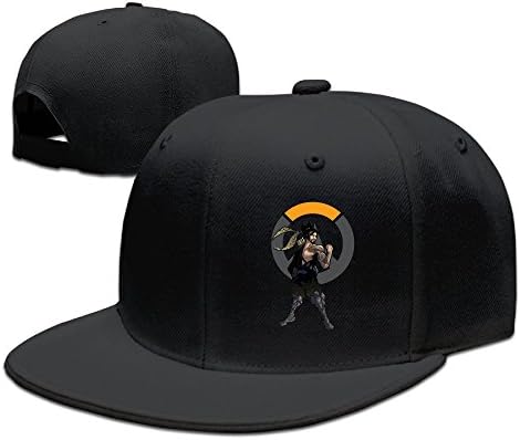 Overwatch Hanzo Drawign Colorsize Baseball Caps Rock Punk Snapback Hats