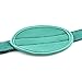 Peace Yoga - Durable 7ft Cotton Yoga Stretching Exercise Strap Band with Multiple Grip Loops - Turquoise