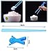 Training Chopstick Utensil Set for Beginners Kids Teens and Adults – Learn How to Use Chopsticks with Cute 5 Pair Reusable Practice Helpers – Simple, Safe, None Toxic Material.Unique CHRISTMAS GIFT