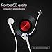 Bluetooth Headphones, Yostyle Wireless Earbuds V4.1 Stereo Noise Canceling Earphones Sweatproof Headset with Mic for Apple iPhone X/8/7/6S Plus/5, Samsung Galaxy S7 S8 and Android Phones (White)