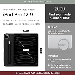 ZUGU Case for 2021/2022 iPad Pro 12.9 inch 5th