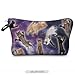 Hellathund Beauty Women In Hand Makeup Bag Clutch Storage Cosmetic Organizer (galaxy cats)