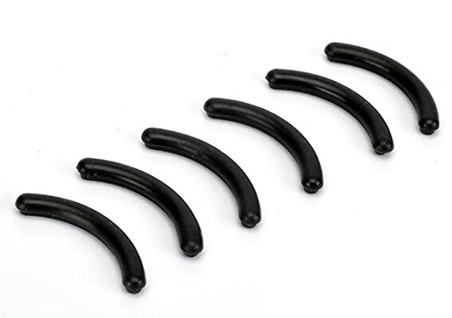 10PCS Black 0.98" Silicone Elastic Replacement Cushion Eyelash Clip Curler Rubber Refills Mat Silicone Pad Makeup Tool Fit Most Eyelash Curler