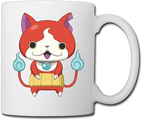 Cool Yo-kai Watch Ceramic Coffee Mug, Tea Cup | Best Gift For Men, Women And Kids - 13.5 Oz, White