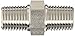 Eaton Weatherhead 3081X4 Stainless Steel 316 Fitting, Hex Nipple, 1/4