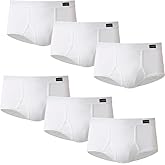 Andrew Scott Men's Cotton Briefs, Soft and Breathable Cotton Underwear with Comfort Waistband, Multipack & Bulk Wholesale