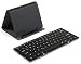Plugable Bluetooth Keyboard Compatible with iPhones, iPads, Android, and Windows, Full-Size Bluetooth Portable Keyboard (11.5 Inches) with Case and Stand for Faster Typing and Editing on The Go primary