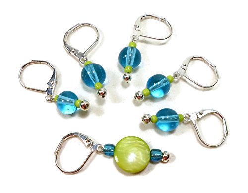 image for TJBdesigns Removable Locking Stitch Markers for Crochet and Knitting L