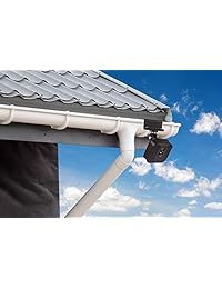 Wasserstein - Soporte de canalón impermeable para cámara Blink XT con adaptador de rosca universal - El mejor ángulo de visión para tu cámara de vigilancia (2 unidades)
