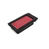 uxcell Black Red Motorcycle Engine Air Intake Filter for Yamaha XT250 Magician 250