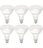 GE Lighting 24998 ProLine 65-Watt BR40 Flood Light Bulb, 6-Pack